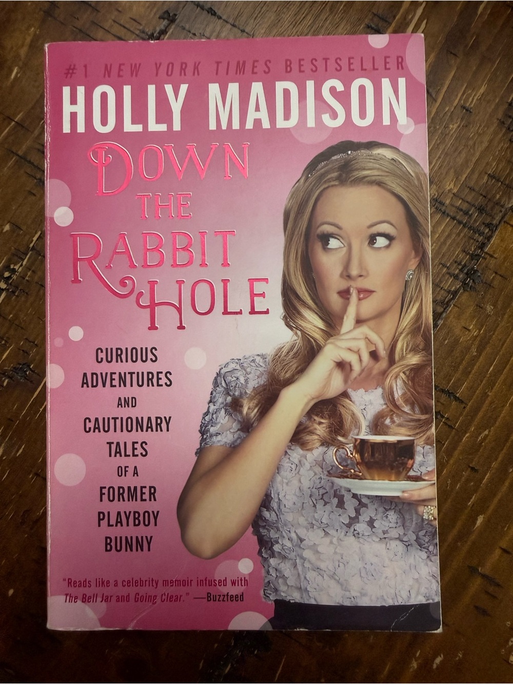 Down the Rabbit Hole by Holly Madison - Pink Cover